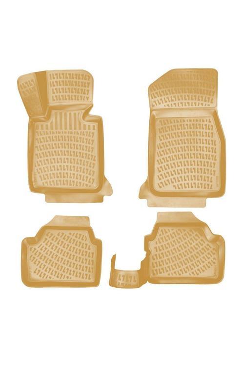 Bmw 1 Serisi E87 2009 Araca Özel Tasarım 3D Havuzlu Bej Paspas