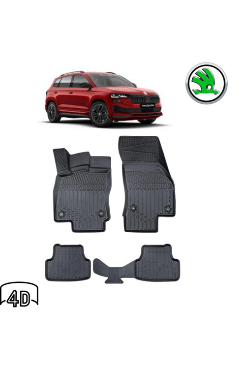 Skoda Karoq 2023 4D Havuzlu Paspas