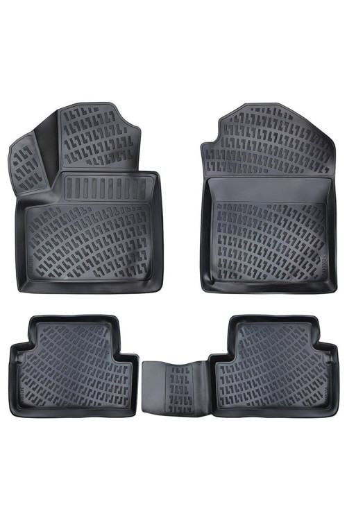 Ford Connect 2008 Araca Özel Tasarım 3D Havuzlu Paspas