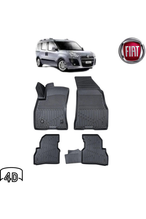 Fiat Doblo Geniş Aile 2014 4D Havuzlu Paspas