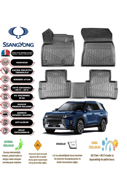 Ssangyong Torres Evx 2024 4D Havuzlu Paspas
