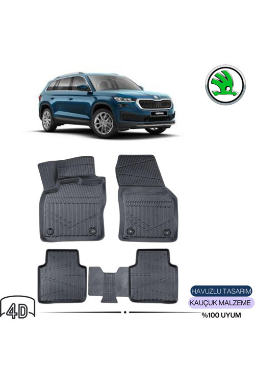 Skoda Kodiaq 2022 4D Havuzlu Paspas