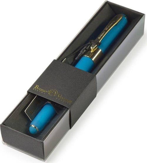 Tükenmez Kalem Mavi Mürekkepli Monaco 0.5Mm Turkuaz Gövde 20-0125/235