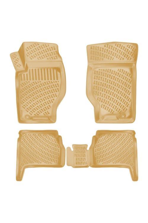 Kia Sorento 2003 Araca Özel Tasarım 3D Havuzlu Bej Paspas