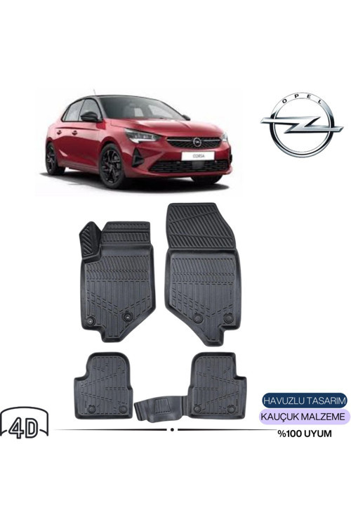 Opel Corsa F 2023 4D Havuzlu Paspas