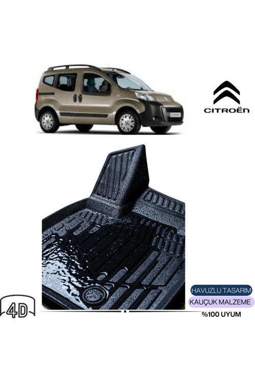 Citroen Nemo 2016 4D Havuzlu Paspas