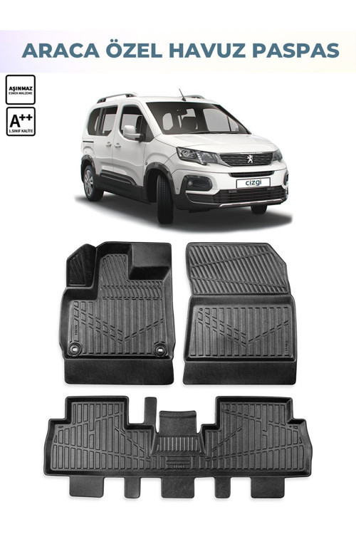 Opel Combo 2022 4D Havuzlu Paspas