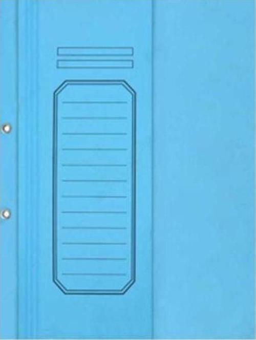 Yarım Kapak Dosya Lüks Mavi (25 Li Paket)