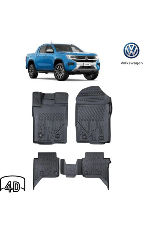 Volkswagen Amarok 2023 Sonrası 4D ( Araca Özel ) Premium Havuzlu Paspas