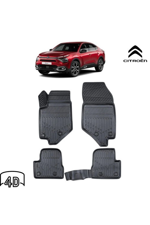 Citroen C4X Elektrikli 2023 Sonrası 4D ( Araca Özel ) Premium Havuzlu Paspas