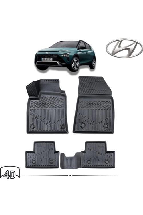 Hyundai Bayon 2021 Sonrası 4D ( Araca Özel ) Premium Havuzlu Paspas