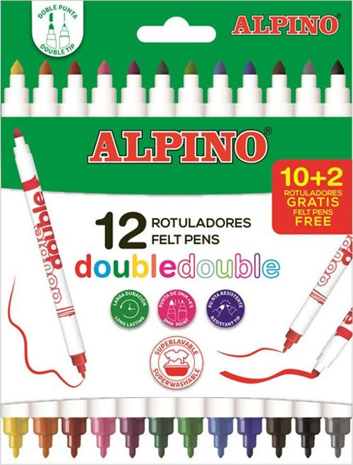 Keçeli Kalem Çift Yönlü 12 Li Ar-002013