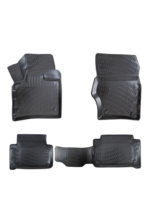 Audi Q7 2011 Araca Özel Tasarım 3D Havuzlu Paspas