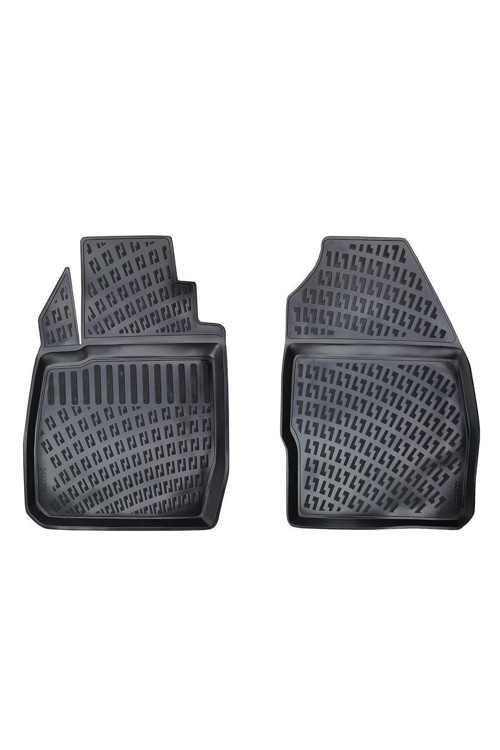Ford Fiesta Panelvan ( 2 Parça) 2002 Araca Özel Tasarım 3D Havuzlu Paspas