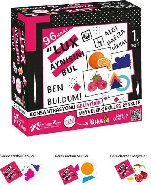 Aynısını Bul Lux Pembe Oyunu