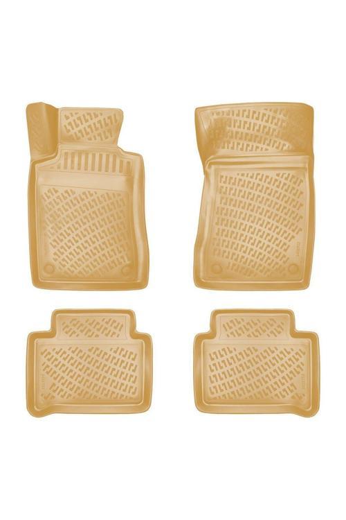 Mercedes Cls W219 2008 Araca Özel Tasarım 3D Havuzlu Bej Paspas