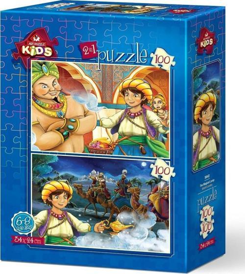 2X100 Parça Puzzle Sihirli Lamba 5642