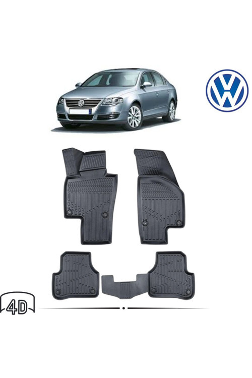 Volkswagen Passat B6 2009 4D Havuzlu Paspas