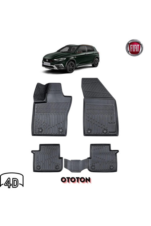 Fiat Egea Cross 2024 4D Havuzlu Paspas