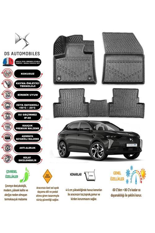 Ds Ds7 Crossback 2022 4D Havuzlu Paspas