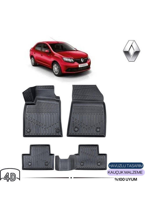 Renault Symbol 2013 4D Havuzlu Paspas
