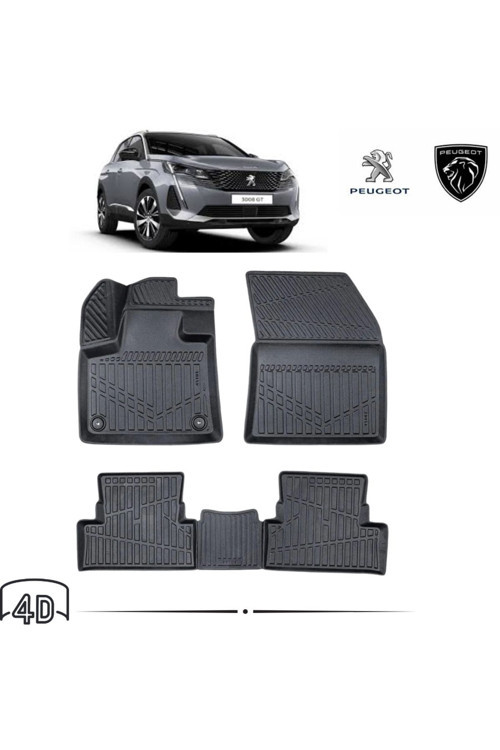 Peugeot 3008 2023 4D Havuzlu Paspas