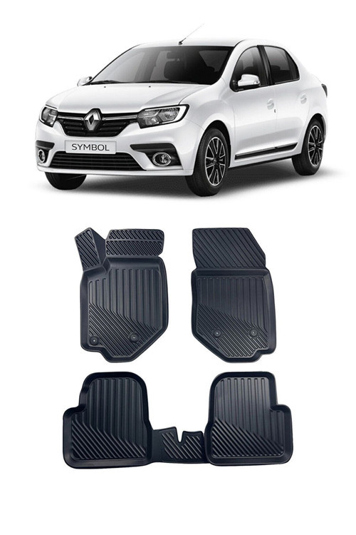 Renault Symbol 2017 Araca Özel 3D Havuzlu Paspas