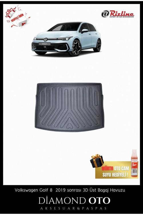 Volkswagen Golf 8 3D Üst Bagaj Havuzu 2019-2020-2021-2022-2023-2024-2025