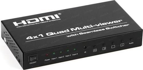 4X1 Hdmi Multiviewer 1080P-720P Çoklu Görüntüleyici