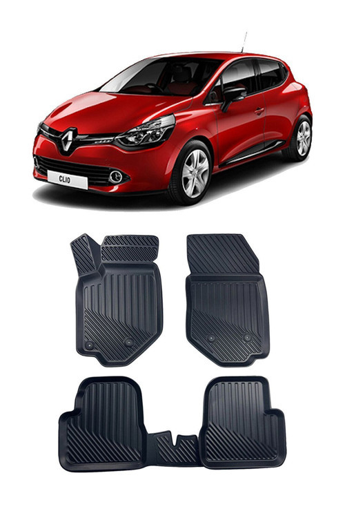 Renault Clio 4 2015 Araca Özel 3D Havuzlu Paspas
