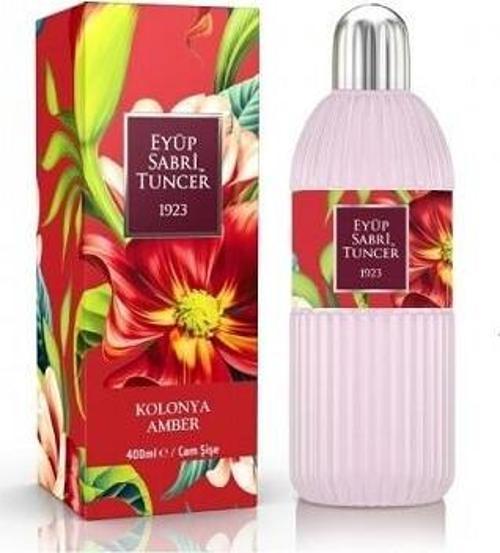 Amber Kolonyası 200Ml Cam Şişe Silindir Kolonya