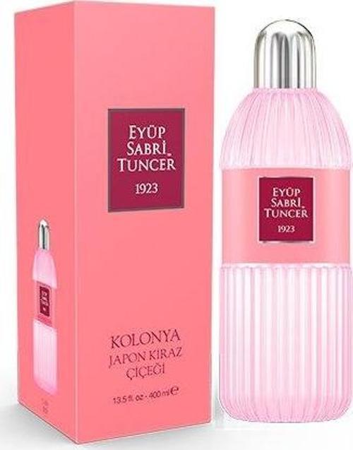 Japon Kiraz Çiçeği Kolonyası Cam Şişe 400ML Silindir