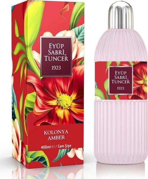 Kolonya Kolonya 400ML Silindir Cam Şişe