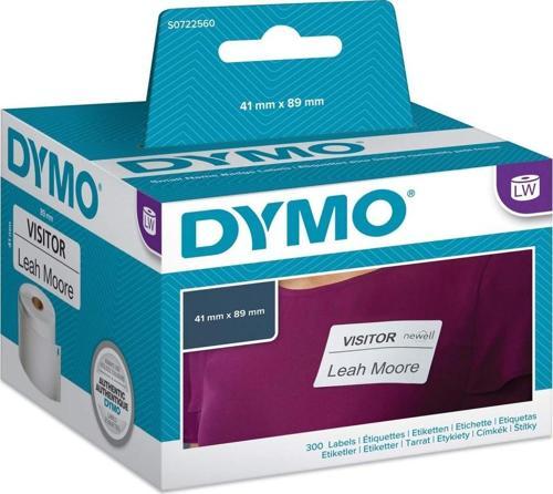 S0722560 Lw İsim Kartı Etiketi, 300 Etiket-Paket,89 X 41 Mm (11356)