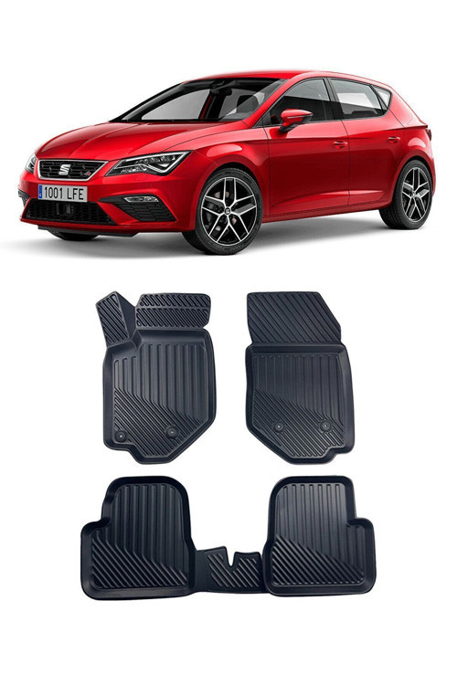 Seat Leon 2015 Araca Özel 3D Havuzlu Paspas