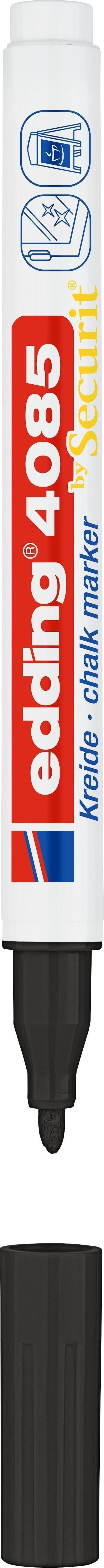 4085 Likit Tebeşir Kalemi (Sıvı Tebeşir) 1-2Mm Siyah (10 Lu Paket)