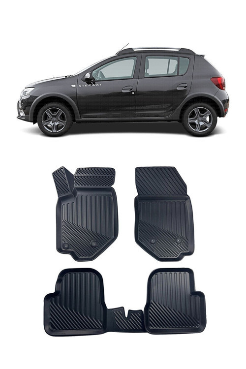 Dacia Sandero 2011 Araca Özel 4D Havuzlu Paspas