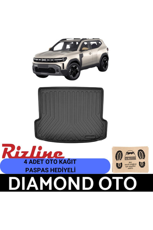 Dacia Duster 2Wd 3D Bagaj Havuzu 2023-2024-2025-2026