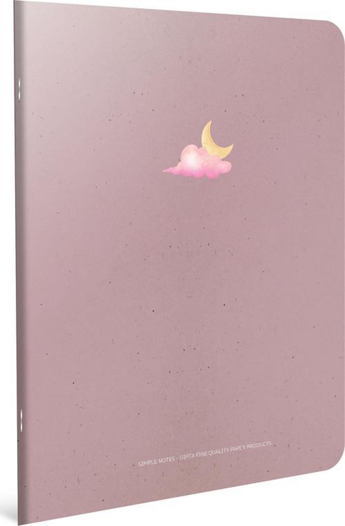 Simple Notes Tel Dikişli Karton Kapak Defter A4 60 Yaprak Kareli (6 Lı Paket) 5815