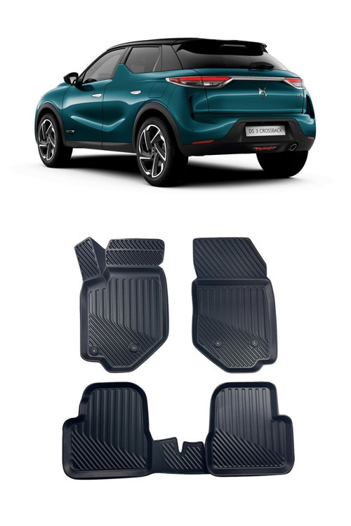 Ds3 Crossback 2021 Araca Özel 4D Havuzlu Paspas