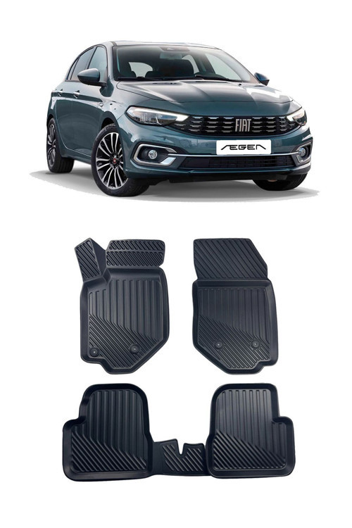 Fiat Egea Sedan 2017 Araca Özel 4D Havuzlu Paspas
