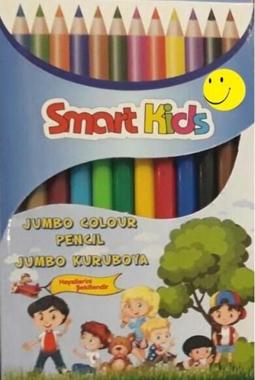 Smart Kids Kuru Boya Jumbo 12 Renk 2972