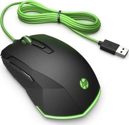 Pavilion 200 5Js07Aa Siyah Kablolu Optik Oyuncu Mouse Rgb 3200 Dpi