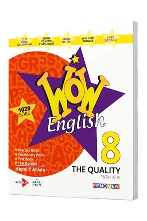 Gama Yayınları 8 Sınıf The Quality Wow English - Hepsi 1 Arada