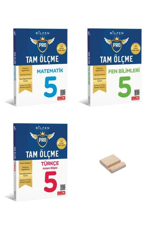 Bilfen Yayıncılık 5. Sınıf Tam Ölçme Serisi Etkinlikli Matematik Fen Bilimleri Ve Türkçe 3Lü Set Soru Bankası