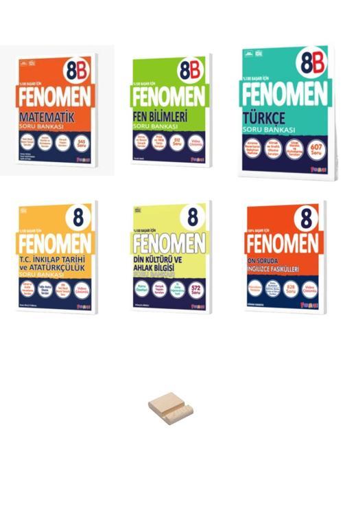 Fenomen Yayıncılık Lgs 8. Sınıf B Serisi Tüm Dersler 6Lı Set Soru Bankaları