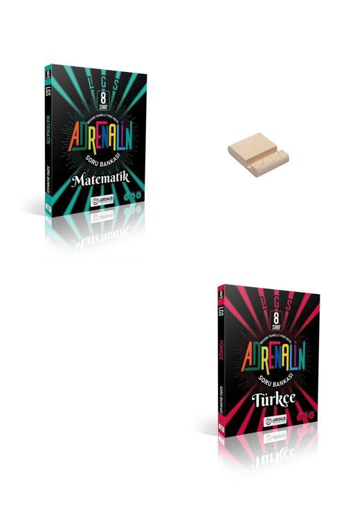 Adrenalin Yayınları Lgs 8. Sınıf Matematik Ve Türkçe Soru Bankası