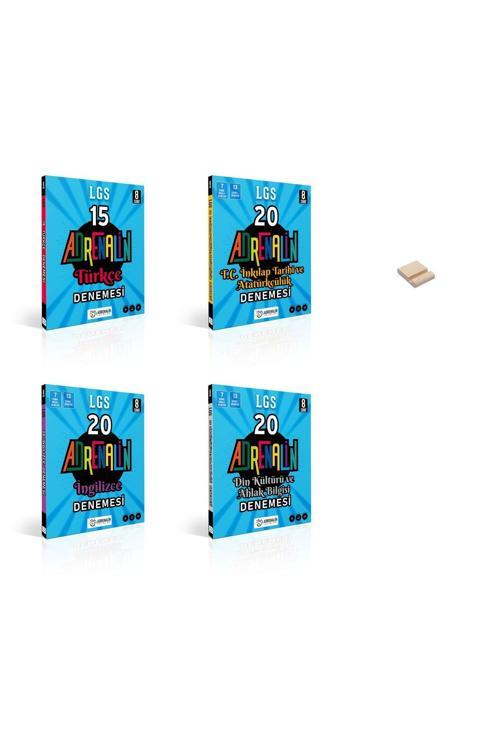 Adrenalin Yayınları Lgs 8. Sınıf Türkçe İnkılap İngilizce Ve Din 4Lü Branş Denemeleri