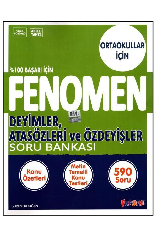 Fenomen Yayıncılık Fenomen 5,6,7 Ve 8. Sınıf Deyimler, Atasözleri Ve Özdeyişler Soru Bankası