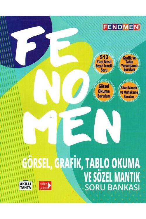 Fenomen Yayıncılık Fenomen 8. Sınıf Lgs Görsel, Grafik, Tablo Okuma Ve Sözel Mantık Soru Bankası
